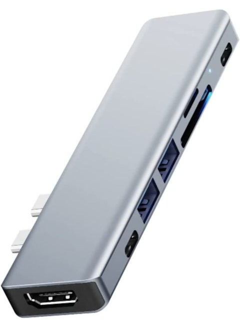 USB C Hub USB 3.0 Adapter Multi USB Port 7 in 1 USB Hub