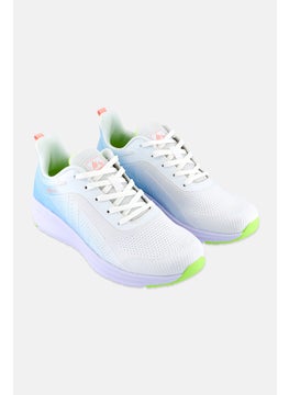RBX Women Lace Up Training Shoes, White Combo  - Image 1