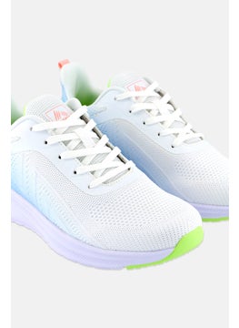 RBX Women Lace Up Training Shoes, White Combo  - Image 3
