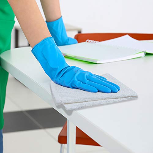 Softolle Bar Mop Towels, Pack of 12-16x19 Inches - 100% Cotton Super Absorbent Towels, Multi-Purpose for Home and Bar Cleaning (White) - Image 4