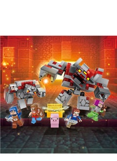 Y&D Minecraft The Battle of Red Rock Compatible  Building Blocks Set Toys For Birthday Gift Educational Game Toys  - Image 3