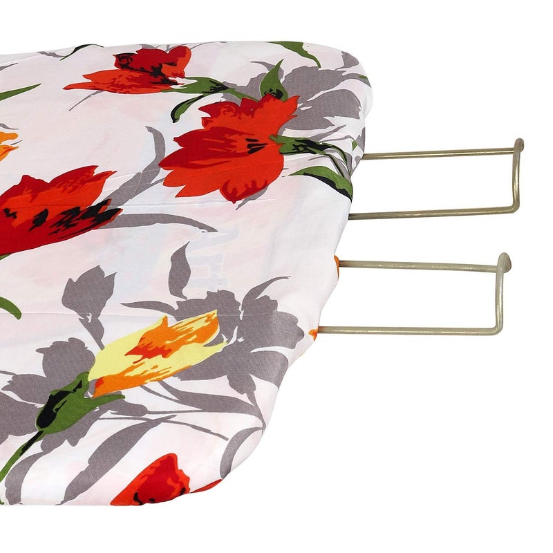 MOREYAJI Moreyaji Wooden Self Standing Foldable Height Adjustable Premium Ironing BoardIron Table Stand with Press Holder Color May Vary MultiColor Make in India  - Image 3