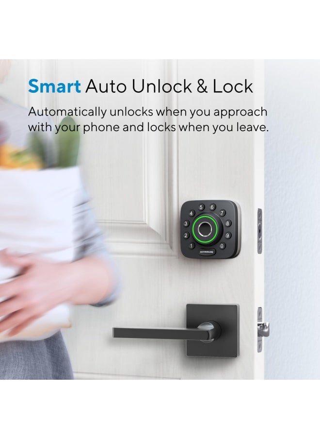 Generic - Ultraloq  Smart Lock U-Bolt Pro - Fingerprint Smart Door Lock - 7 In 1 Keyless Entry Door Lock - Biometric Keypad Deadbolt Front Door Lock App Control - Image 1