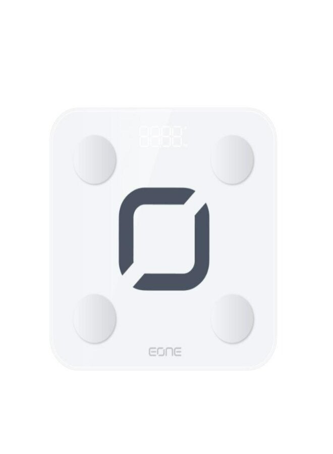 إيون ميزان الجسم الذكي Eone بلوتوث باللون الأبيض - Image 1