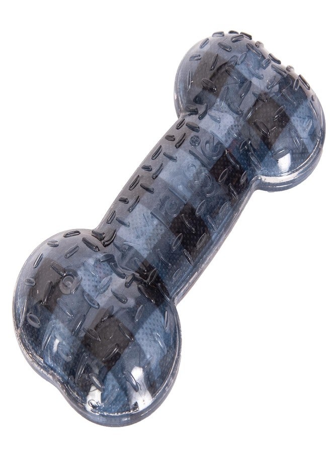 Wrangler TPR Bone Dog Toy, Chew for Moderate Chewers (Blue, Blueberry) - Image 1
