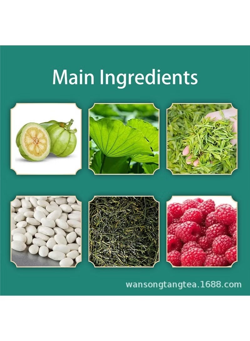 وينز تاون أقراص البطن المسطحة Garcinia Cambogia Detox حبوب حرق الدهون تعزيز عملية الأيض ، تحسين الهضم ، شكل نحيف (60 أقراص) - Image 4