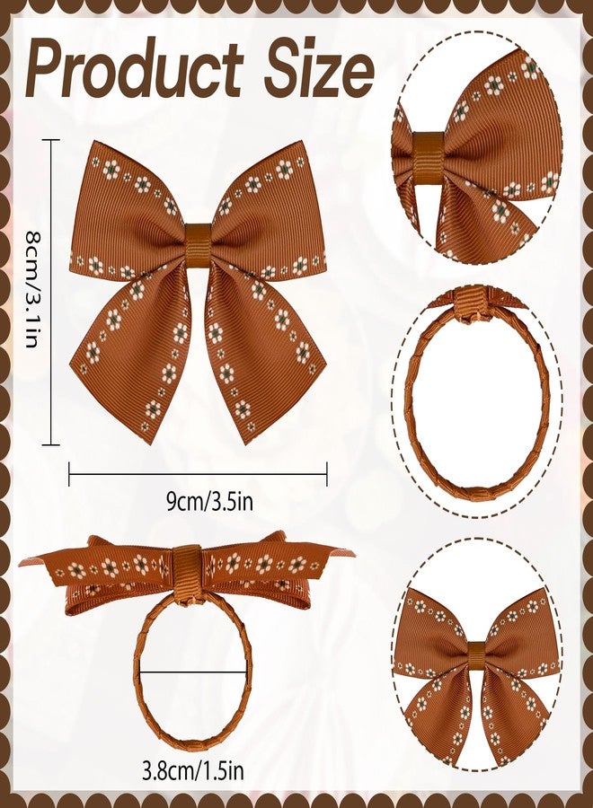 Aartner 12 Pcs De Barro Mexicanos Napkin Rings Khaki Bow Napkins Holder Cielito Lindo Party Decoration for Fiesta Mexican Baby Shower Wedding Decor - Image 2
