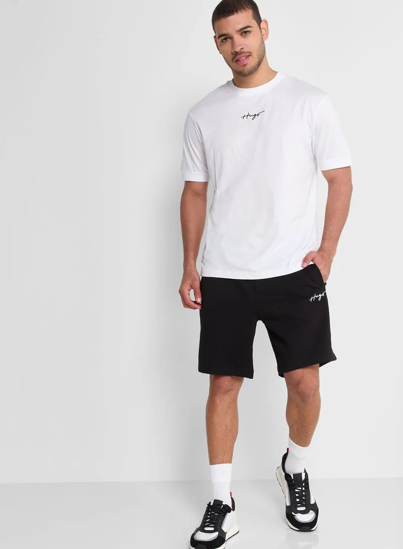 HUGO Logo Crew Neck T-Shirt