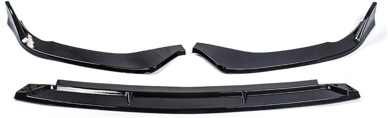Wivplex Carbon Fiber Front Bumper Lip Spoiler for Mercedes-Benz C Class - Image 1