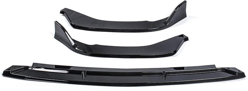 Wivplex Carbon Fiber Front Bumper Lip Spoiler for Mercedes-Benz C Class - Image 4