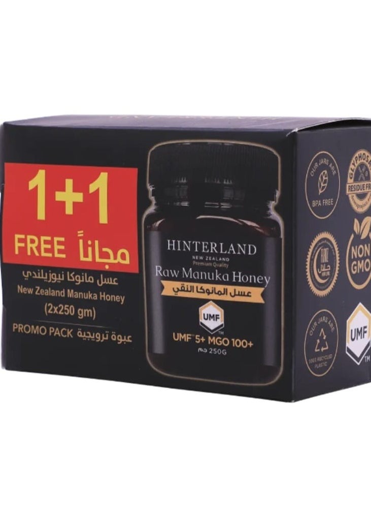 Manuka Manuka Honey 100 MGO 250g Special Offer One Free 