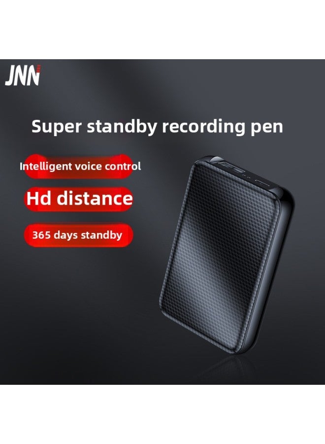 Recording Pen Ultra-long Standby Large Capacity High-definition Noise Reduction One-button Recording Magnetic Suction Recording Pen Rechargeable-Colour:Black-Capacity:32GB - Image 2