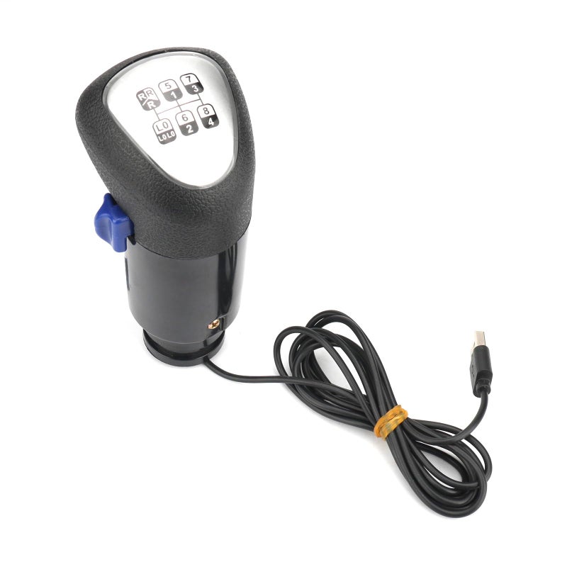 USB gear shift knob suitable for Logitech G29 G27 suitable for Tumost TH8A TH8S USB truck simulator gear shifter PC racing gear shifter - Image 1