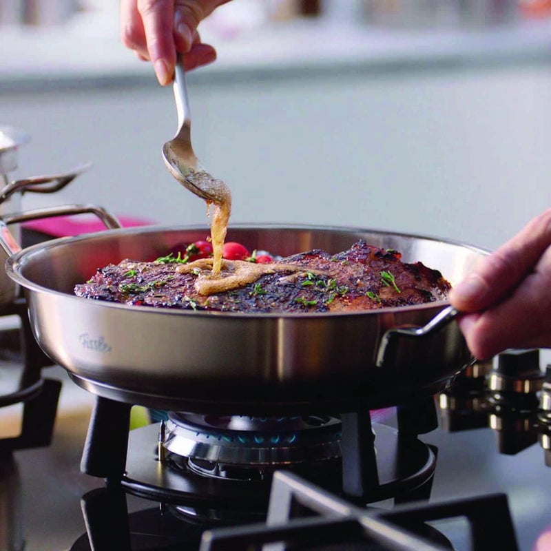 Fissler Fissler OriginalProfi Collection Stainless Steel 95 Inch Serving Pan  - Image 5