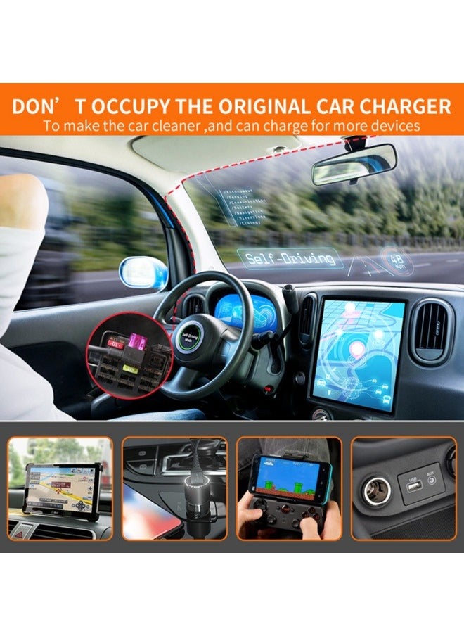 FPC Car Dash Cam Wire DVR Hardwire Cable Kit Video Recorder 12V-24V to 5V 2A Mini Type-C USB Charger Voltage Reducing Line  - Image 5