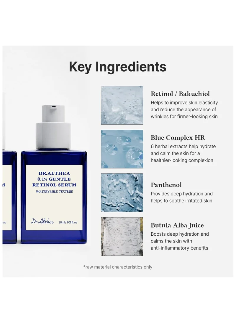 DrAlthea 0.1% Gentle Retinol Serum