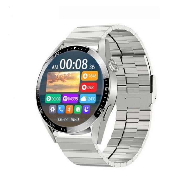 Smart Watch: HD Touch Screen, IP68 Waterproof Stainless Steel Case - 13 Exercise Modes, Health Monitoring, Smart Notifications Fitness Tracker for Sports Enthusiasts, Daily Health Management - Image 1