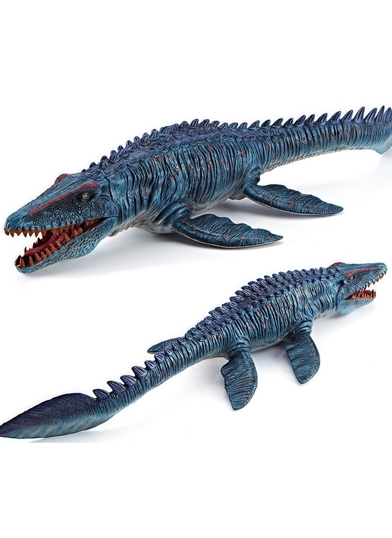 Gemini&Genius Gemini&Genius Dinosaur Toy, Mosasaurus Action Figure, Reptile Animal Toy, Great Gift, Collection, Cake Topper, Role-Play, Storytelling Prop, Party Supplie, Room Decor for Kids  - Image 2