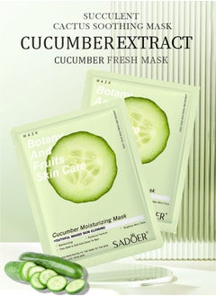 SADOER Plant Nutrition Antioxidant Facial Sheet Mask-Premium Essence Moisturizing|Anti-aging Hydrating Face Masks,Clarifying,Nourishing And Firming|Face Mask Skin Care&Beauty Facial Sheet Mask,Cruelty-Free  - Image 4