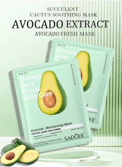 SADOER Plant Nutrition Antioxidant Facial Sheet Mask-Premium Essence Moisturizing|Anti-aging Hydrating Face Masks,Clarifying,Nourishing And Firming|Face Mask Skin Care&Beauty Facial Sheet Mask,Cruelty-Free  - Image 2