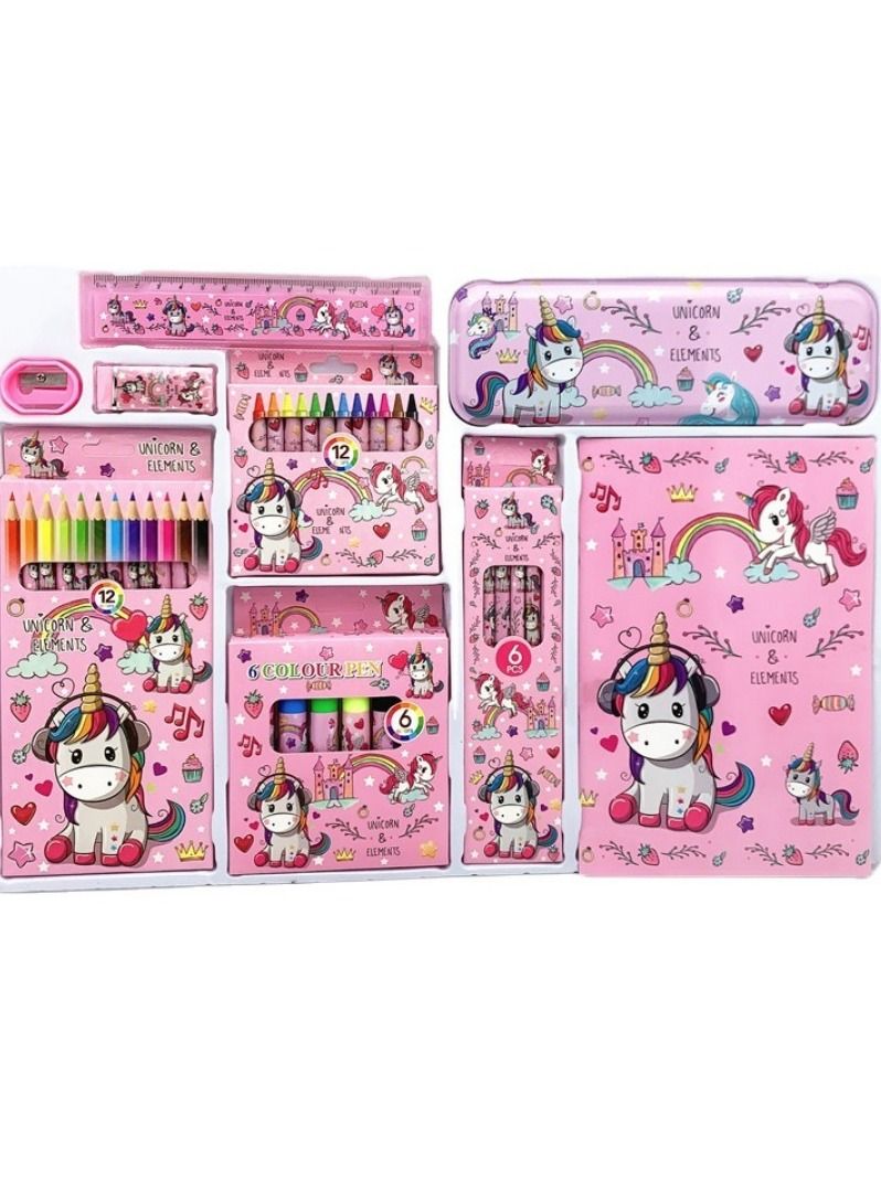 Unicorn Stationary Kit For Girls - Image 1
