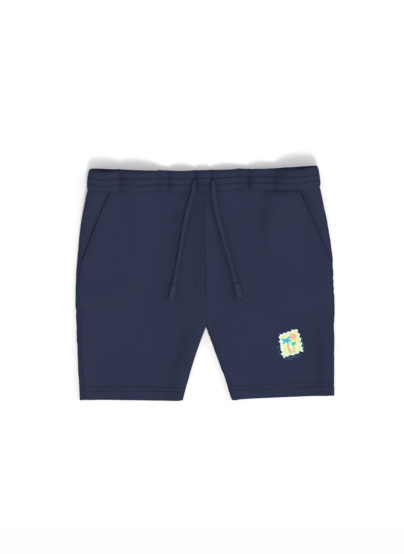 Nautinati  Nautinati Boys' Pack of 2 Cotton Graphic Print and Badged Shorts for Men | Best Price UAE