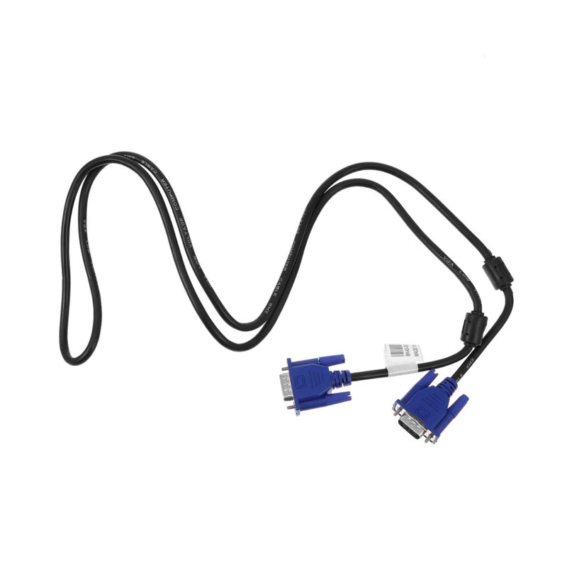 VGA Extension Cable 2 Pack Blue Connector PE Cover Heat Resistant Lightweight Compact - Image 2