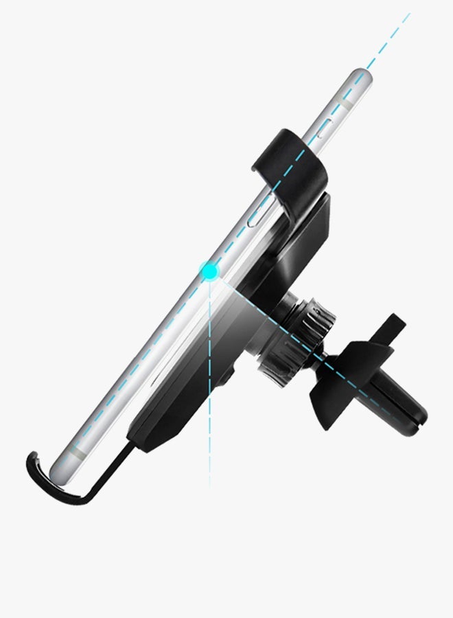 NIBEMINENT Wireless Car Charger Mount Black  - Image 2