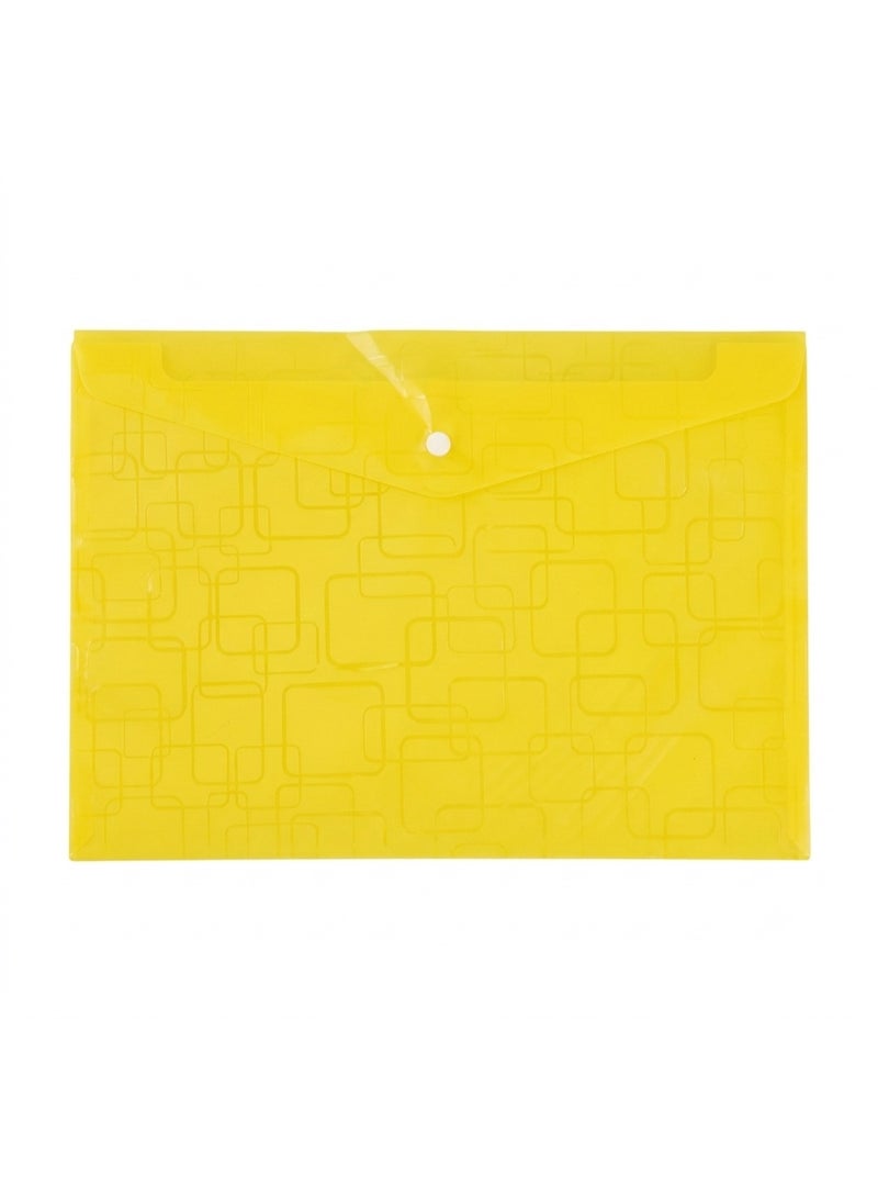 Envelope-shaped document holder - yellow (4 pieces) - Image 3