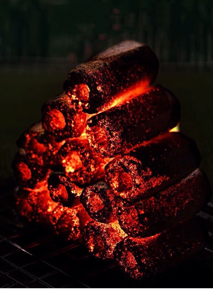 Albawadi Premium BBQ Smokeless Charcoal for Fire Pit Stove 10kg/ctn - Image 4