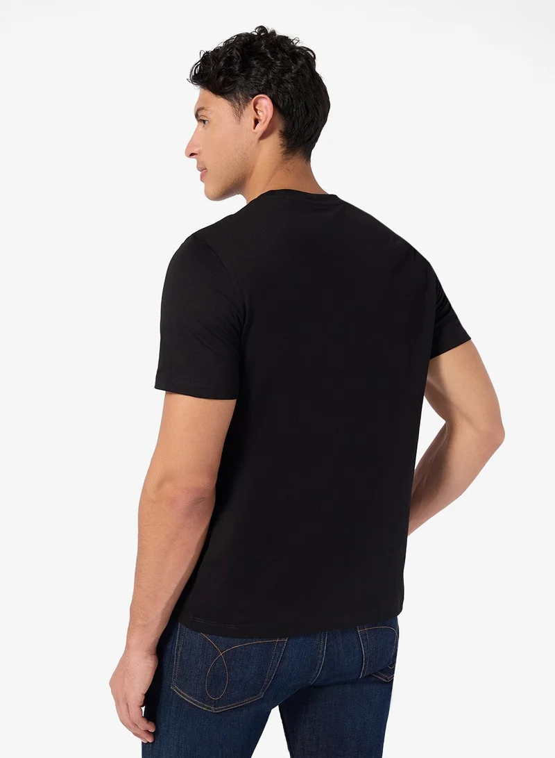 GUESS Maska Crew Neck Short Sleeve T-Shirt