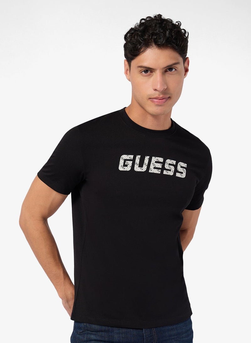 GUESS Maska Crew Neck Short Sleeve T-Shirt - Image 1