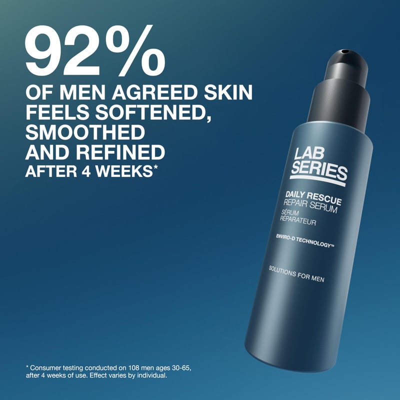 Lab Series Men's Daily Rescue Repair Serum - Hydrating Skin Care for Men - Defends Skin from Damage - Moisturizes & Protects, 1.7 Fl Oz - Image 2