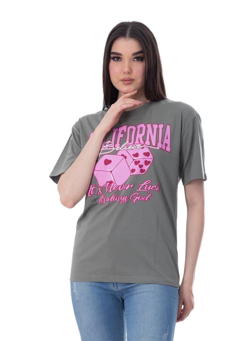 BEBO Women's short-sleeved printed T-shirt  - Image 1