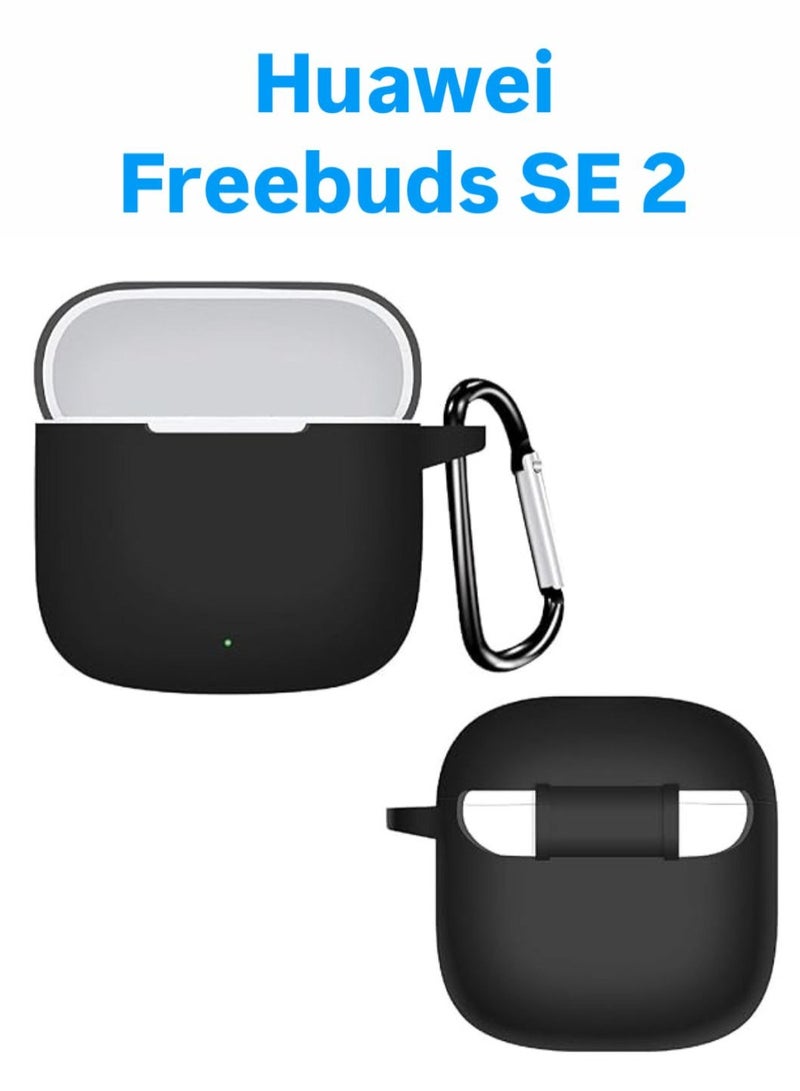 Silicone Case for Huawei FreeBuds SE 2 - Black