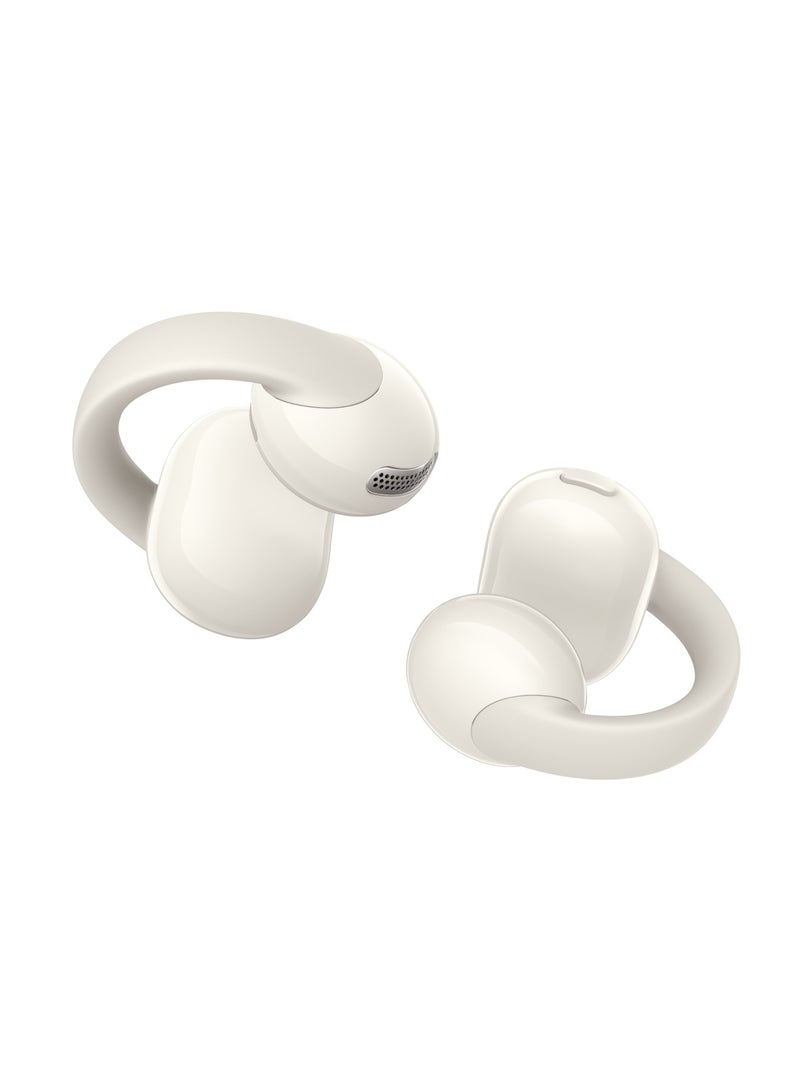 Soundcore C50i by Anker, Open-Ear Headphones, Clip-On Earbuds, Ultra-Comfort, FlexiClip Design, 12mm Drivers for Powerful Bass, AI Clear Calls, 28H Playtime, Secure Fit, Hi-Res, IP55, Bluetooth 6.0 White - Image 1