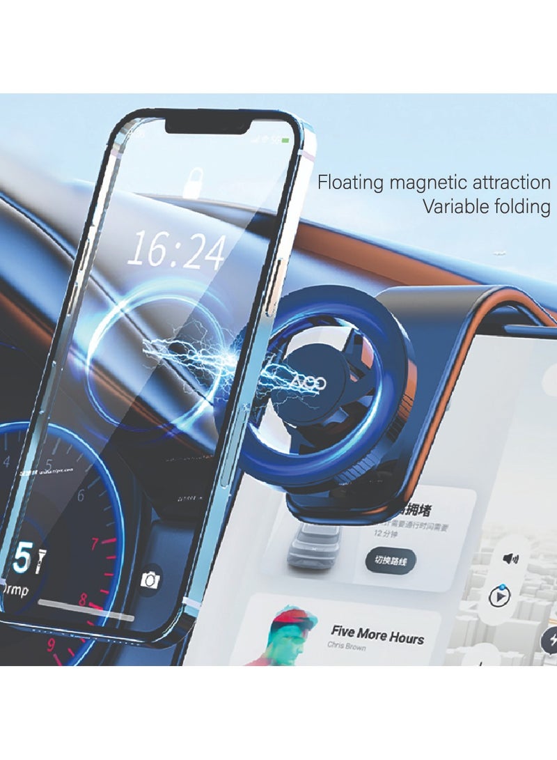 AVOO Detachable MagSafe Magnetic Car Mount, Bendable Car Phone Holder, MagSafe Car Dashboard Mount Compatible with Various Car Models and Phone Sizes - Image 5