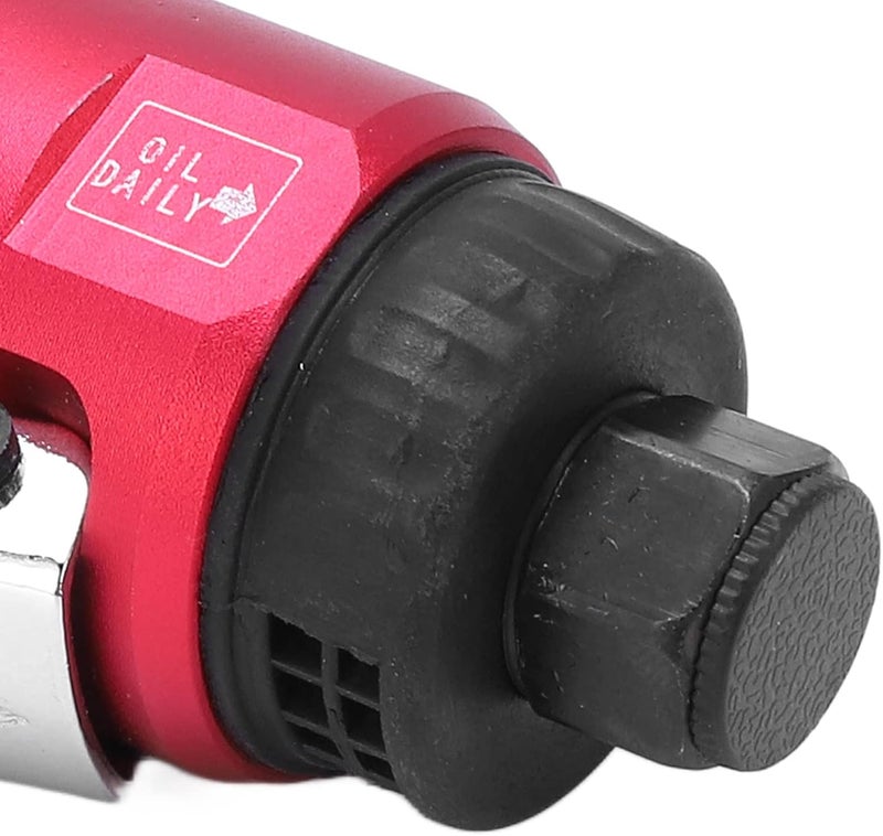 Air Die Grinder 20000RPM, Mini Compact Short Air Die Grinder Kit with 3mm 6mm Collet, Adjustable Speed Polishing Tool for Metal Grinding and Deburring in Mold Tire Shoe (EU Style) - Image 2