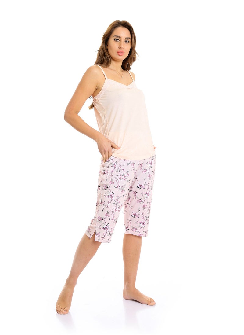 REDCOTTON Red Cotton- Women's summer Pajama Set Shorts-simon  - Image 2