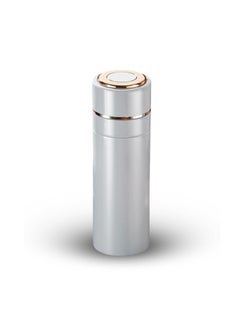 KitchEase KitchEase 500ML Thermosteel Vacuum Insulated Flask DoubleWall Stainless Steel Water Bottle Fine Tea Infuser Filter 24Hour Hot Cold Travel Thermos for Tea Leafs Detox Travel Gifting 