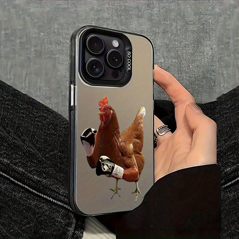 Black For iPhone 13 Shockproof Cartoon Boxing Phone Case Full Protective - Image 3