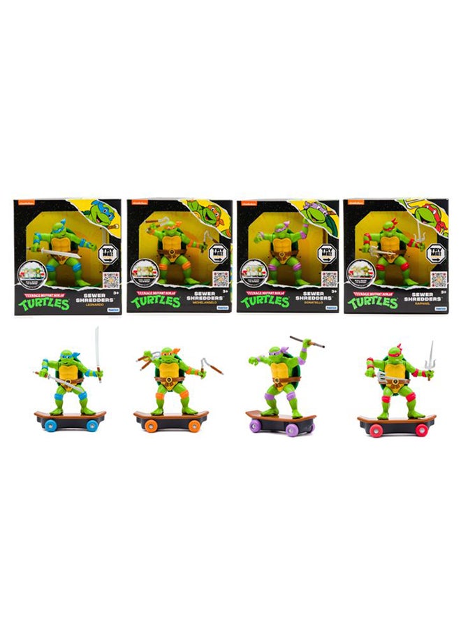 Teenage Mutant Ninja Turtles - Tmnt Rip Cord Sewer Shredders - Donatello - Image 1