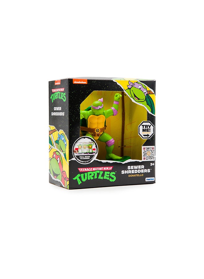 Teenage Mutant Ninja Turtles - Tmnt Rip Cord Sewer Shredders - Donatello - Image 1