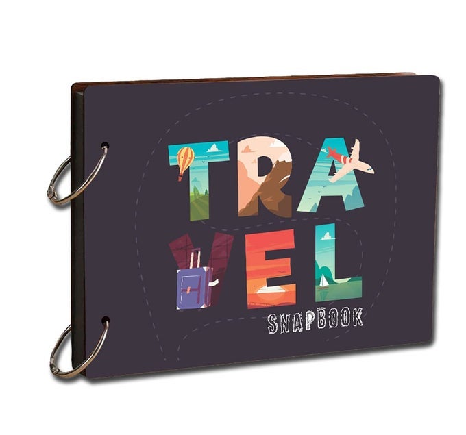 DIY TRAVEL SCRAPBOOK PHOTO ALBUM DIARY -REMEMBER AND SHARE ALL OF OUR FAVORITE TRAVEL MEMORIES- BY