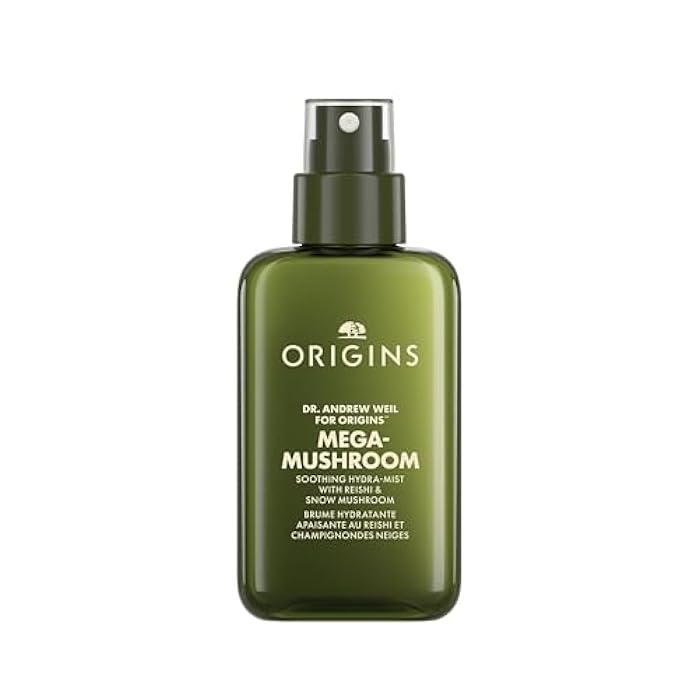 Origins Mega-Mushroom Soothing Face Mist | Plumps, Refreshes & Soothes | With Reishi & Snow Mushroom, 3.4 Fl Oz - Image 1