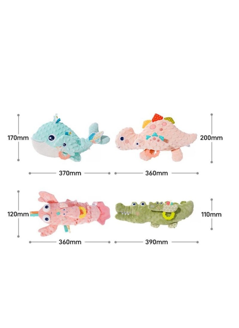Jollybaby Tail Patting - Baby Soothing Plush Toy - Baby Automatic Sleeping Doll Toy  - Image 4