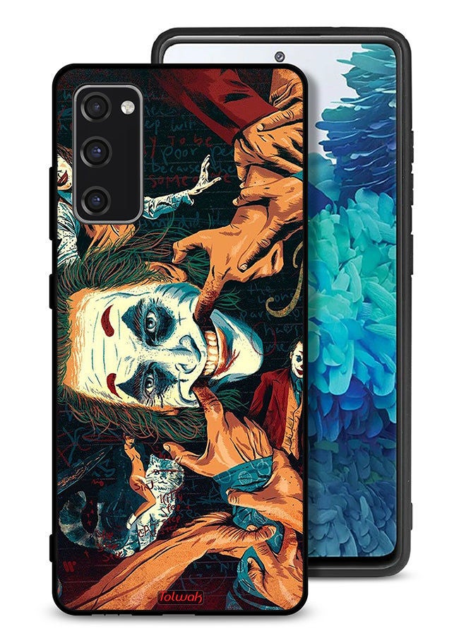 Tolwak Samsung Galaxy S20 FE 5G (2022) Protective Case Cover Joker Art - Image 1
