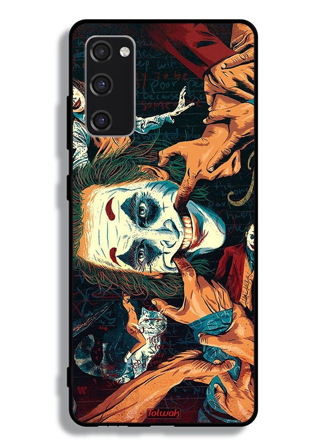 Tolwak Samsung Galaxy S20 FE 5G (2022) Protective Case Cover Joker Art - Image 2