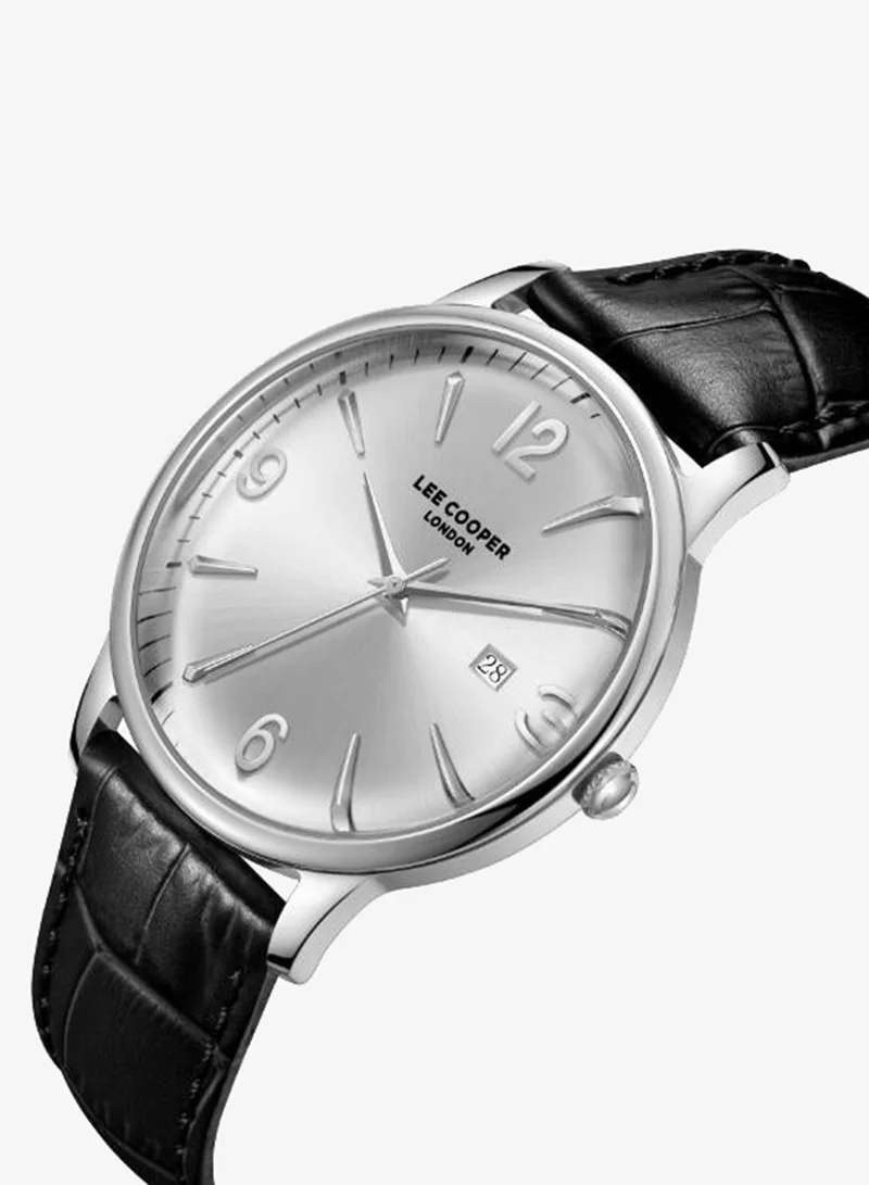 Lee Cooper Men's Leather 3H Watch LC08379.331 - 40 mm