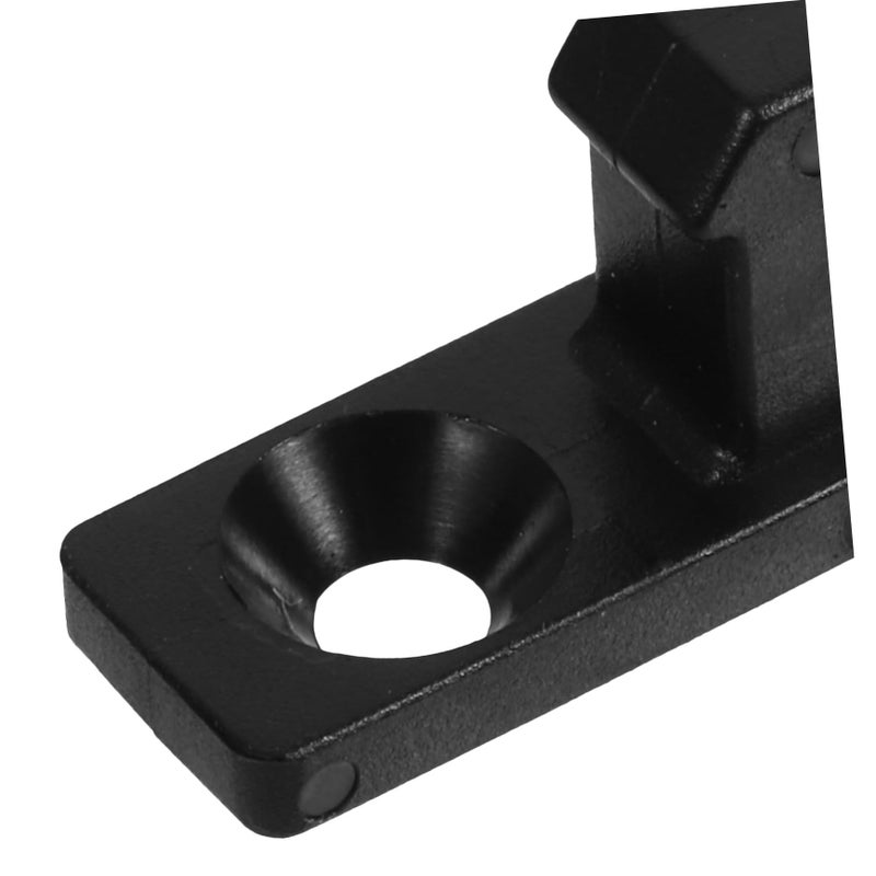 Black Trash Can Lid Latch Replacement Clips 10 Sets Press Buckles for Touch Top Garbage Bin - Image 4